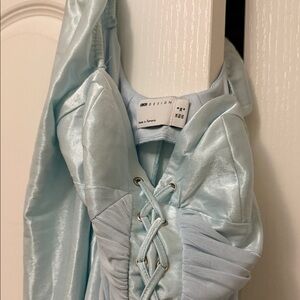 ASOS Light Blue Midi Dress